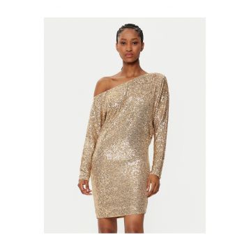 Rochie de cocktail Marciano Guess - auriu