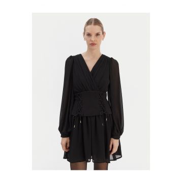 Rochie de cocktail -  neagra - fabrica usoara