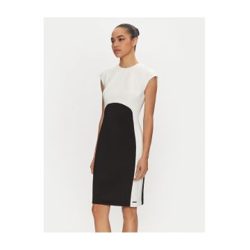 Rochie de cocktail -  negru - ecru