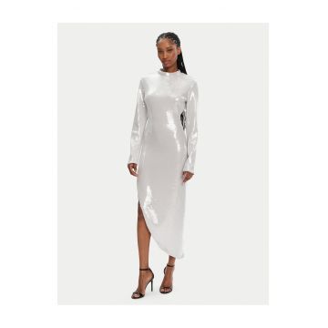 Rochie de cocktail pentru femei  argintie