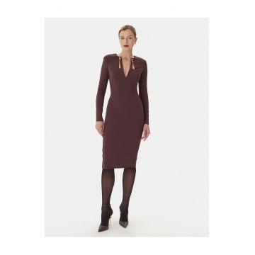 Rochie de cocktail -  visiniu - dama