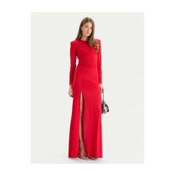 Rochie de seara dama  rosu - fabricata din material de calitate