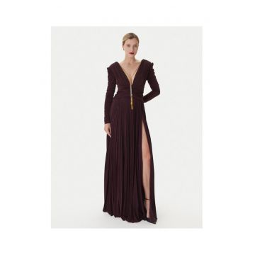 Rochie de seara de dama -  bordo