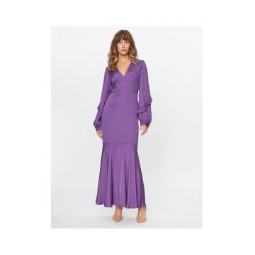Rochie de seara de dama  violet -