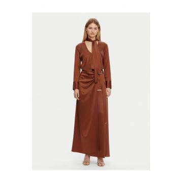 Rochie de seara -  Octan - maro - 88% acetat -