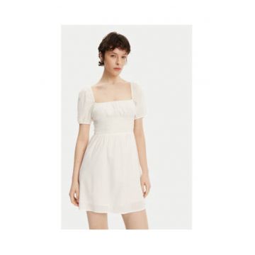 Rochie de vara -  bej - 50% bumbac organic - 50% bumbac