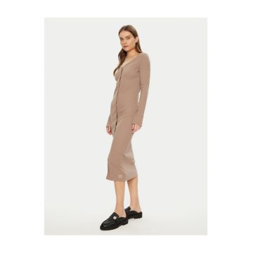 Rochie de zi -  bej - femei