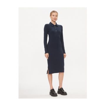 Rochie de zi  bleumarin -