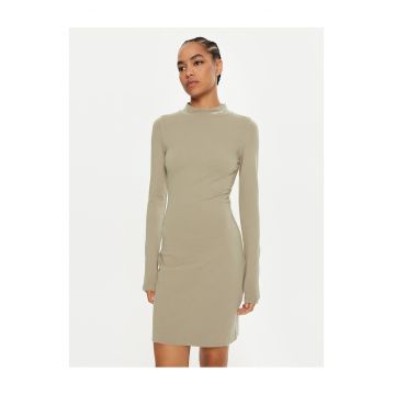 Rochie de zi -  verde - din material usor