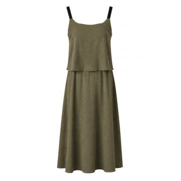 Rochie Maxi -  A-line - Kaki