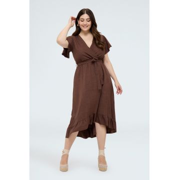 Rochie midi petrecuta - Maro