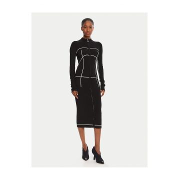 Rochie  model 8A1522 K265 - negru/alb