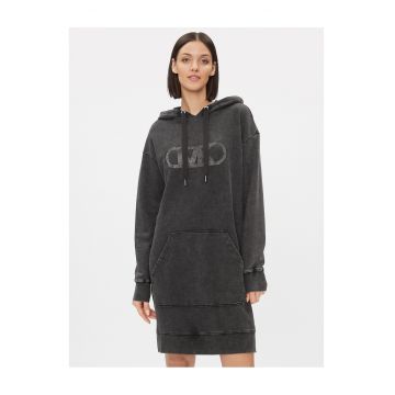 Rochie tricotata de dama  gri