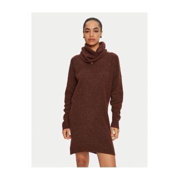 Rochie tricotata de dama  maro -