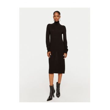 Rochie tricotata de dama  negru - 2 caracteristici reprezentative