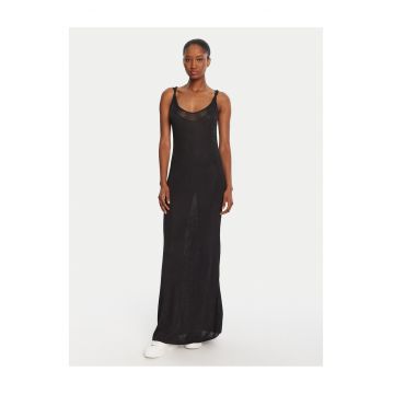 Rochie tricotata de dama  negru