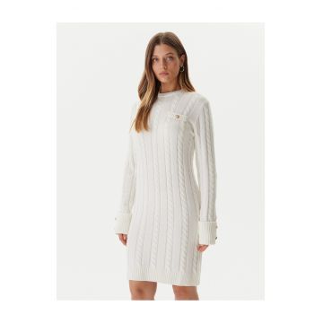 Rochie tricotata de dama  W5BK46 Z1192 - ecru