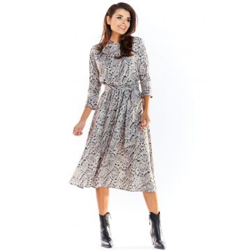 Rochie A313 - Gri