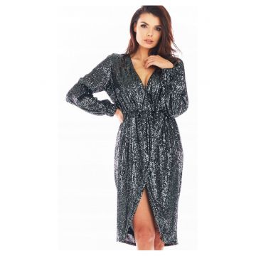 Rochie A399 - Grafit