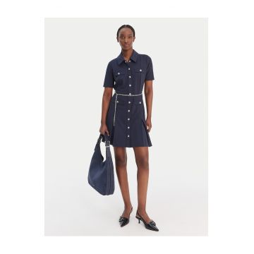 Rochie camasa bleumarin - Bleumarin