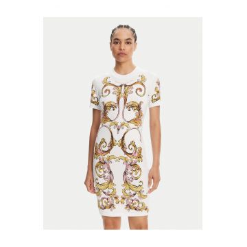 Rochie casual dama  alb - fabric de calitate