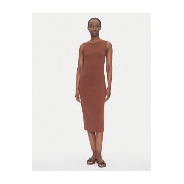 Rochie casual dama  maro - din material confortabil