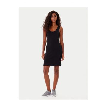 Rochie casual dama  negru - din material confortabil