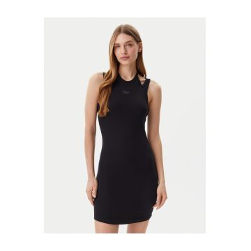 Rochie casual dama -  negru - din material confortabil