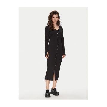 Rochie casual dama  negru - fabrica de calitate