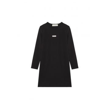 Rochie casual -  Negru - Maneca lunga