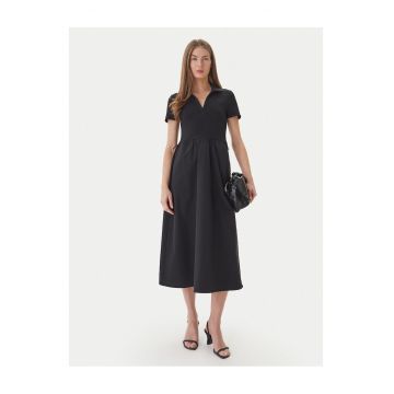 Rochie casual -  nylon - negru