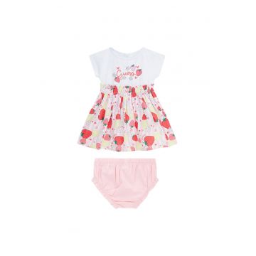Rochie casual pentru fete -  colorat - Multicolor