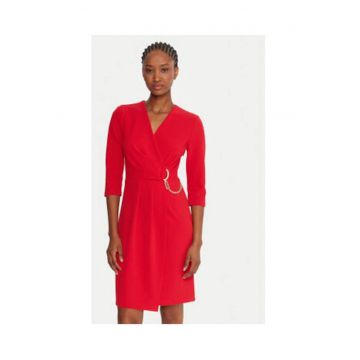 Rochie cocktail -  65970 - Rosu