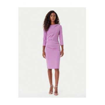 Rochie de cocktail -  roz - fabrica usoara
