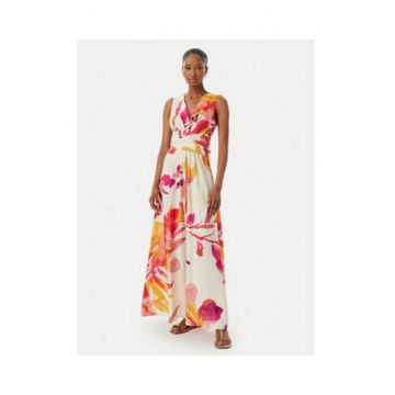 Rochie de seara -  Multicolor - Fara maneca - Viscoza|Nylon -