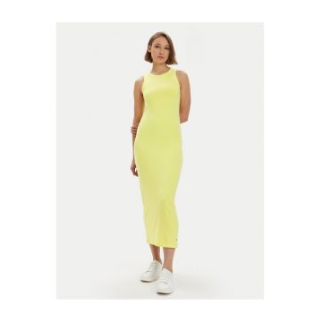 Rochie de vara -  galben - 100% bumbac