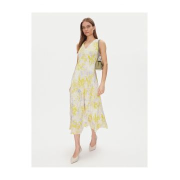 Rochie de vara -  galben - 100% bumbac