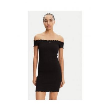 Rochie de vara -  negru - 90% bumbac - 8% poliester - 2% elastan -