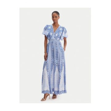 Rochie de vara -  viscoza - albastru