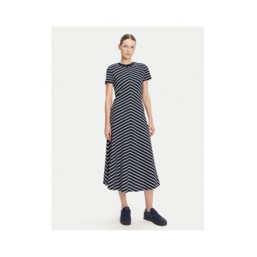 Rochie de zi  pentru femei - bleumarin -