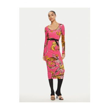 Rochie de zi -  roz - colorata