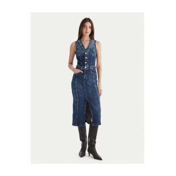 Rochie din denim  albastra - femei