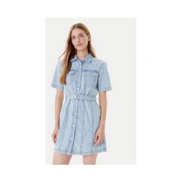Rochie din denim -  albastrusafwqd - Albastru