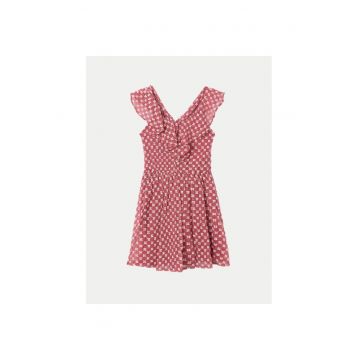 Rochie fete -  14550 - Roz - Bumbac