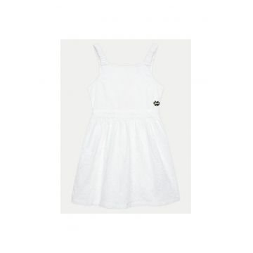 Rochie fete -  511913 - Alb - Bumbac