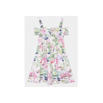 Rochie fete -  511937 - Multicolor - Bumbac