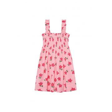 Rochie -  Pentru fete - Roz - Floral