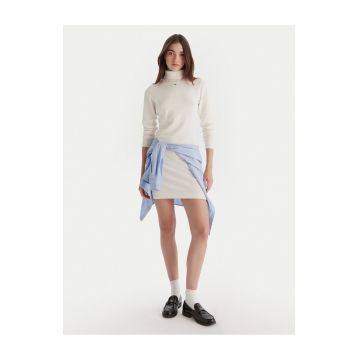 Rochie tricotata  ecru - pentru femei