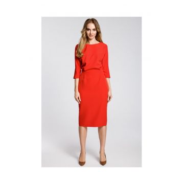 Made of Emotion Rochie midi de dama Palden M360 rosu - Rosu