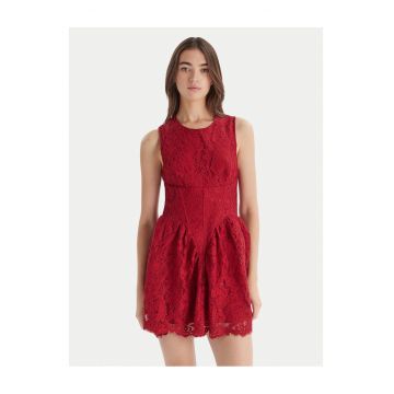 Rochie  burgundy -